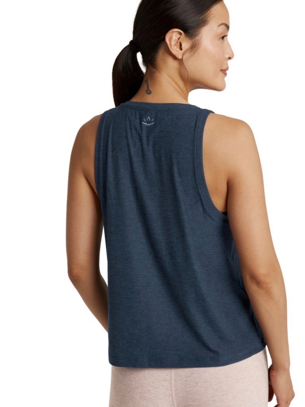 Beyond Yoga Featherweight Rebalance Tank Top Navy